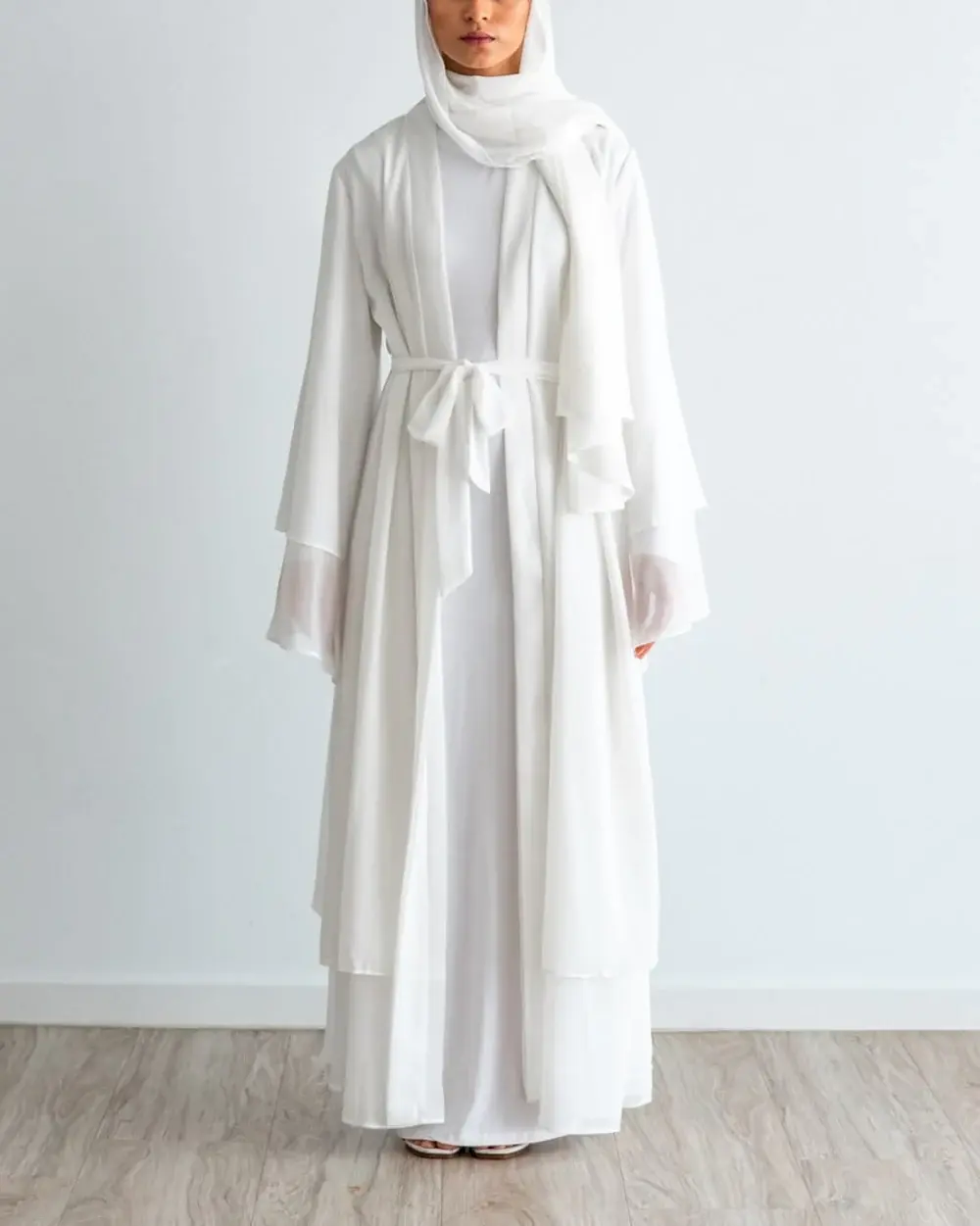 2023 Новое дизайнерское мусульманское женское платье с длинным рукавом