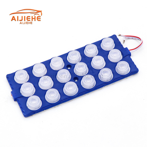 18 adet LED modülü SMD3030 LED modülü 12V 24V 9W açık IP65 LED reklam ve arka aydınlatma için modül lamba - Product Image 1