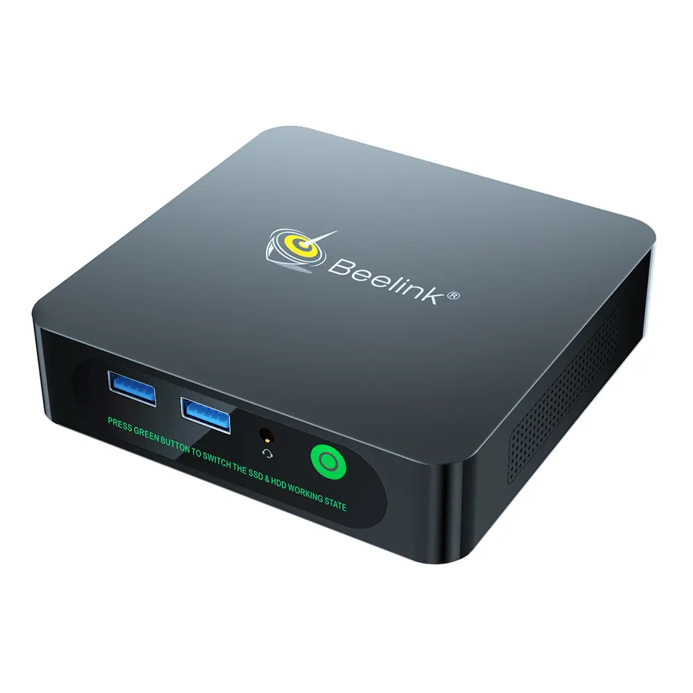 Beelink – Hub en plastique de 512 go pour ordinateur USB3.0 HD-MI Compatible type-c SDD à l'intérieur de la Station d'accueil, duplicateur de Port accepté OEM