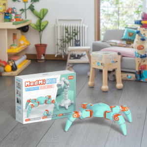 Divertente strumento di programmazione per bambini per bambini giocattolo Robot ragno educativo - Product Image 1
