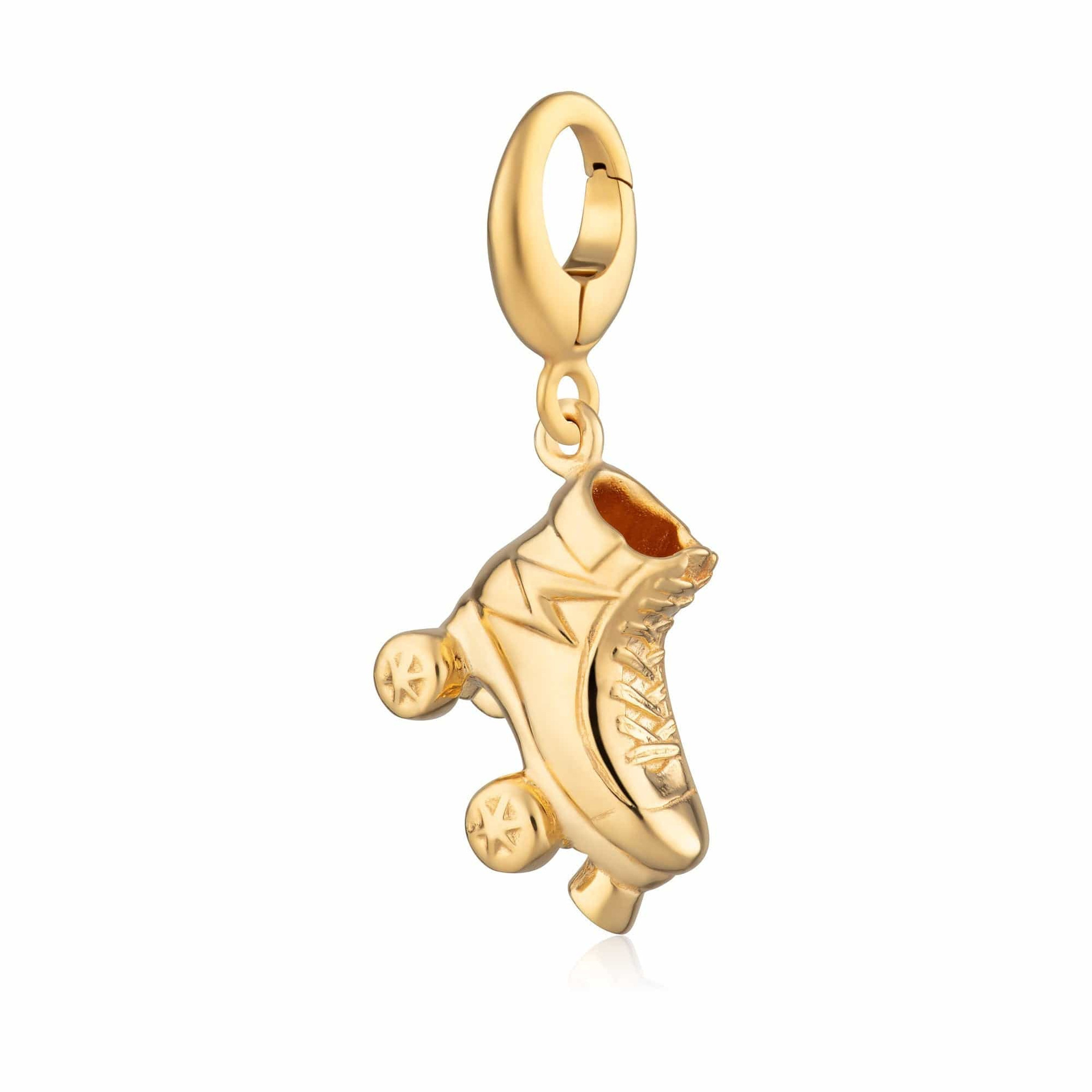 Colgante patineta de oro