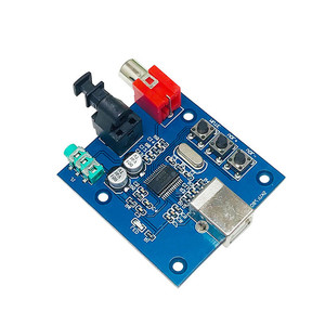 <strong>PCM2704</strong> USB decoder USB sound card DAC input coaxial optical fiber HIFI sound card decoder fever - Product Image 3