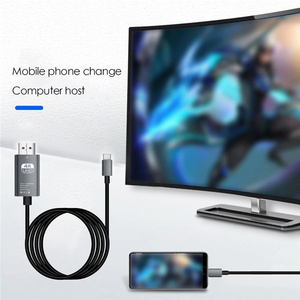 Adaptador de 2m 4K USB 3,1 tipo C a HDTV 3840*2140 Cable de fundición de pantalla para tabletas de teléfono portátil - Product Image 3