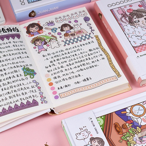 128 hojas de diario de viaje único, cuaderno de rejilla, cuaderno de encuadernación térmica A5 para crear un manual exquisito - Product Image 5