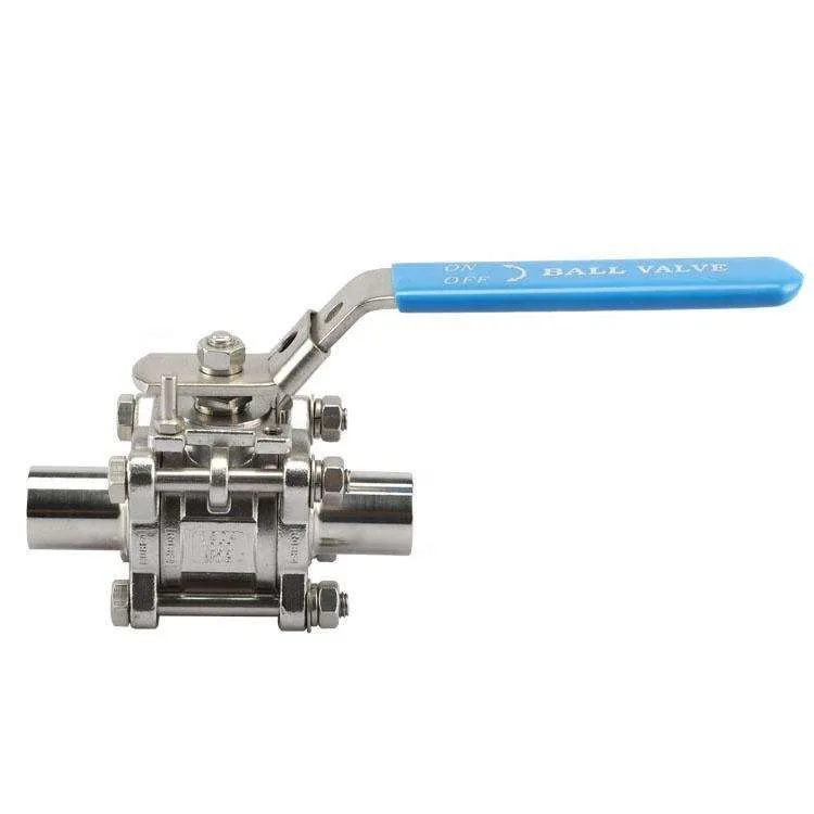 Manufacturer direct sale high pressure ball valves stainless steel manual 3PC ball valve