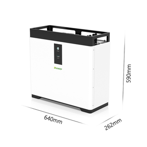 Fuente de alimentación estable de almacenamiento de batería solar para el hogar de 51,2 V a 400V CC de 15kWh con entrada/salida de 5kW para sistema de alto voltaje