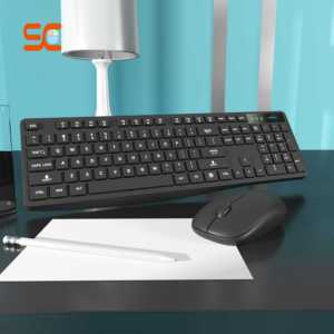 Teclado inalámbrico multidispositivo, ergonómico, con ratón, para tableta y teléfono móvil - Product Image 2