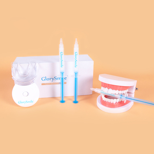 Biểu tượng tùy chỉnh nhà 3*3ml Gel ống tiêm Nhà 5 đèn LED răng làm trắng <span class=keywords><strong>Kit</strong></span> nhãn trắng - Product Image 4