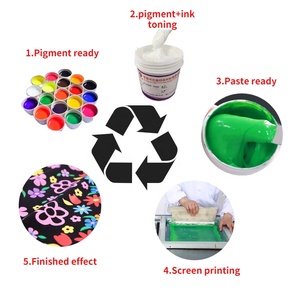 鲜艳彩色颜料纺织丝网印刷油墨用优质水性彩色颜料 - Product Image 2