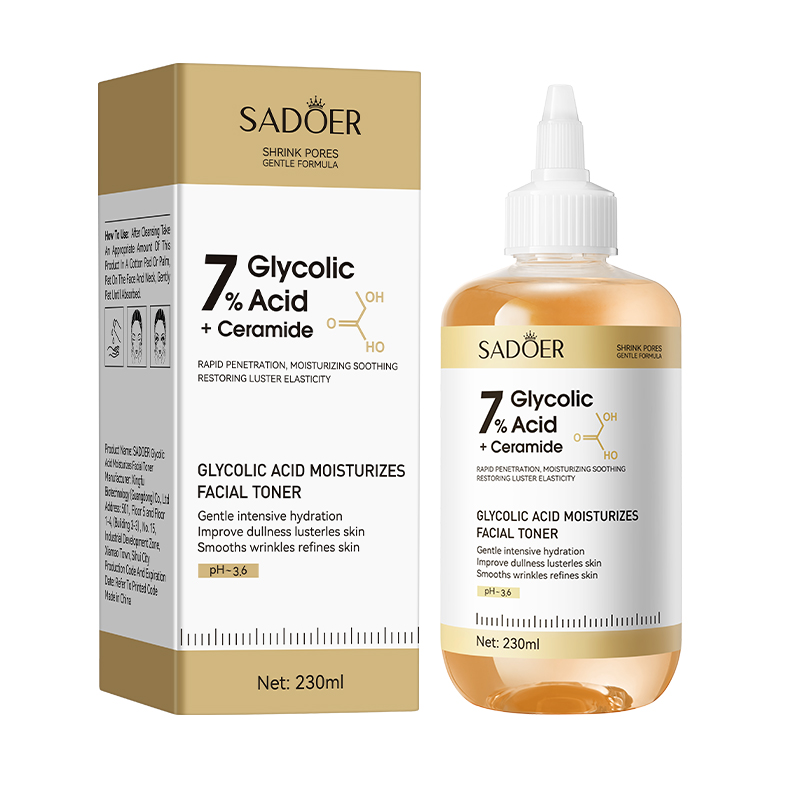 Eau essentielle à l'acide glycolique