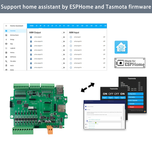 KC868-A8M ESP32 Wifi RS232 USB Ethernet Relay Module ADC DAC RF 433M <strong>Temperature</strong> <strong>Arduino</strong> IDE for Smart Home Automation MQTT