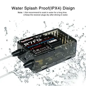 Radiolink R7FG 7チャンネル2.4GジャイロRCレシーバーSBUS PPM PWM長距離600mテレメトリRCカーとボート用おもちゃスタイルおもちゃ - Product Image 3