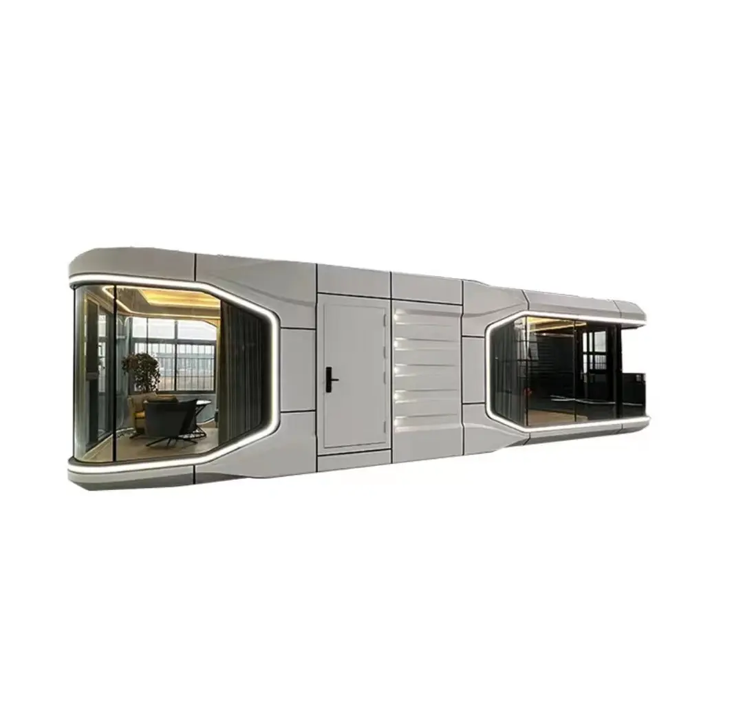 Ruang kotak tidur kedap suara wadah kapsul kabin wadah Hotel rumah kamar kotak peralatan, penjaga rumah 3 D desain Model