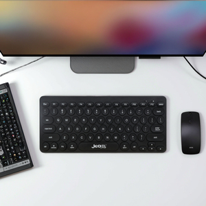 Mini teclado con cable con interfaz USB Pasta plateada Película conductora Computadora dividida Hierro incorporado Nueva condición - Product Image 6