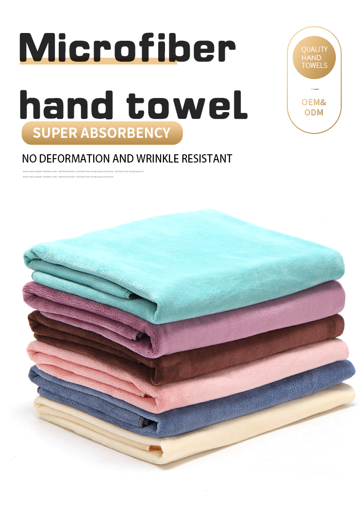 Factory direct sale 100% Cotton Personalized Custom Gym hand baby bath fluffy Towel with Logo
