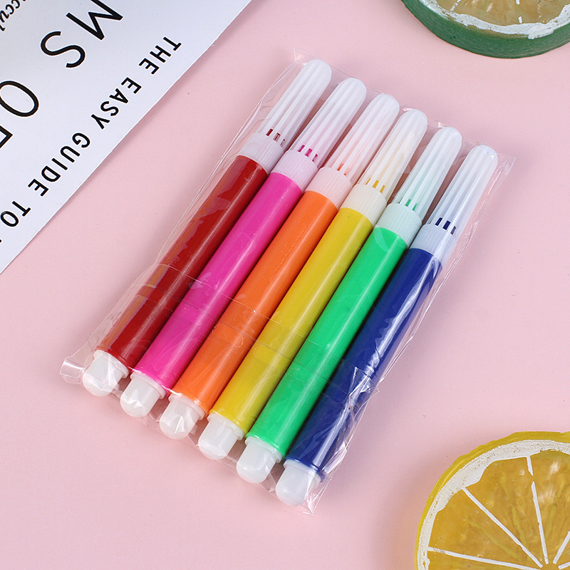 6 colori penna acquerello
