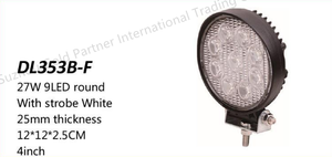 Dahua Good Quality 12V <strong>24V</strong> <strong>24W</strong> Driving <strong>Led</strong> Lamp Oval <strong>Led</strong> Work Light with EMC Design - Product Image 2