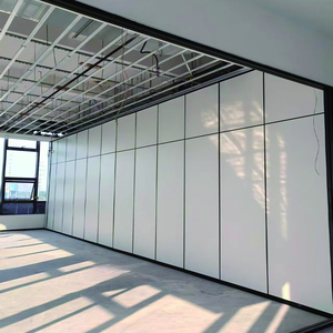 Kích thước tùy chỉnh di chuyển trượt gấp phân vùng gỗ chia Bảng âm thanh cho phòng họp & phòng tiệc để sử dụng trường học - Product Image 2