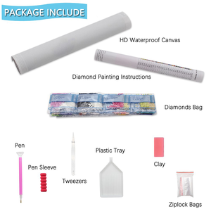 Kit de pintura de diamantes 5d de alta calidad para adultos, gatos, elefantes, patrón verde, lienzo artístico, taladros Ab DIY, manualidades hechas a mano, decoración de habitación - Product Image 3