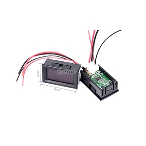 青色高精度5桁アンプメーターDC0.0000-3.0000A電流計デジタルディスプレイDCデジタル電流計解像度0.1mA - Product Image 1