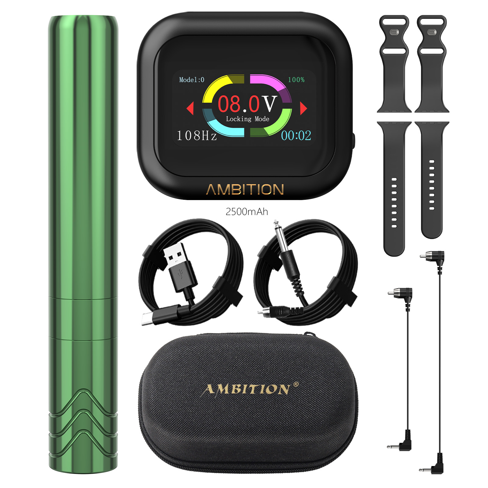 Verde arcoiris+S1 plus 2400mah