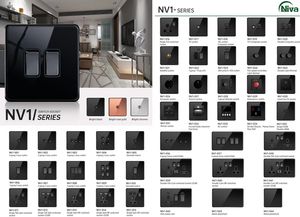 Modern Light Wall Switches Elétrica <span class=keywords><strong>2</strong></span> Gang <span class=keywords><strong>2</strong></span> <span class=keywords><strong>Way</strong></span> para Casa Aço Inoxidável Painel De Metal Soquete <span class=keywords><strong>Usb</strong></span>