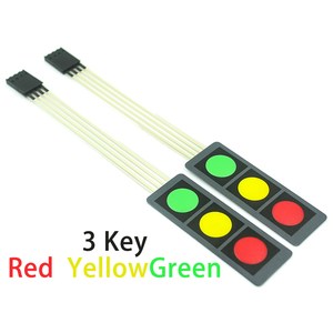 1 2 3 4 5 Tastenknopf Membran-Schalter Matrix Tastatur Array Tastatursteuerungstafel Pad DIY-Kit für Arduino Smart Car - Product Image 4