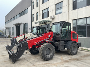 2.5T Small Telescopic <strong>Loader</strong> Telescopic Arm Articulated <strong>Loading</strong> and <strong>Unloading</strong> Machine Telescopic Forklift for Sale - Product Image 2