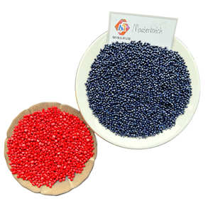 各种彩色母粒塑料树脂颗粒PC ABS HIPS GPPS HDPE原料塑料颗粒 - Product Image 1