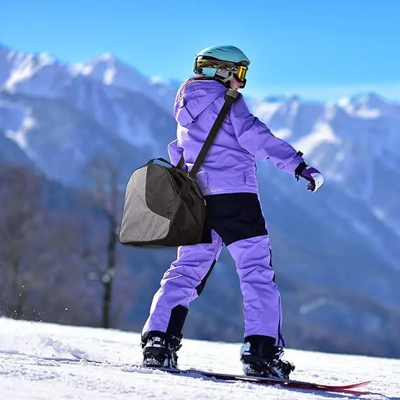 Ski Boot Bag Skiing and Snowboarding Travel Bags for Helmet  Goggles  Gloves  Outerwear   Accessories