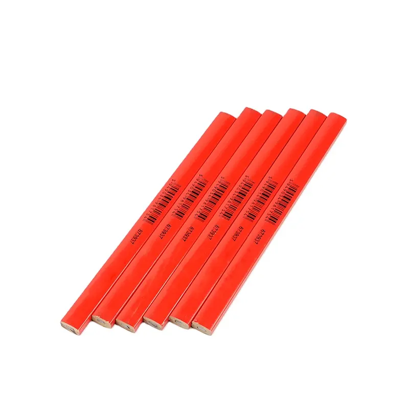 Профессиональный восьмиугольный плотничный карандаш HB для деревообработки