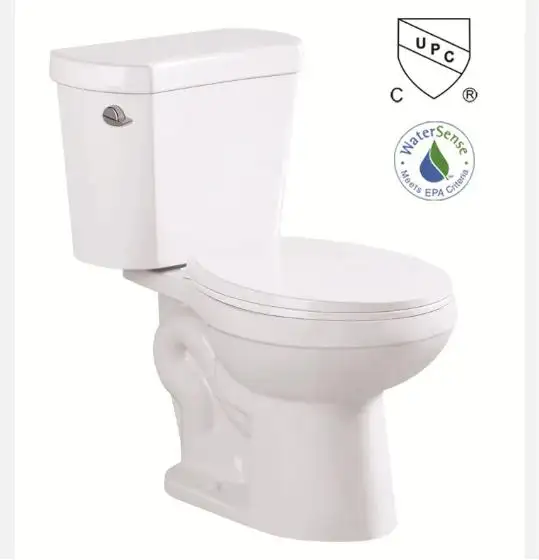 UPC mangkuk wc siphonik mangkuk wc keramik kamar mandi dua bagian toilet untuk kamar mandi