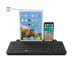 OEM personalizado 2,4G y Bluetooth Mini teclado de membrana inalámbrico con ranura para tarjeta - Product Image 5
