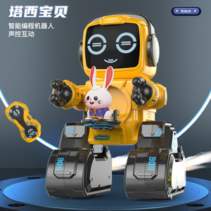 Çocuklar akıllı elektronik insansı Robot oyuncak akıllı B/O altı pençeleri yürüyüş mekanik dans eden Robot hafif müzik ile - Product Image 4