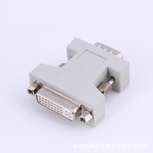 Adaptador DVI blanco a VGA DVI24 + 5 a VGA Línea de conversión de interfaz macho a hembra a pantalla - Product Image 4