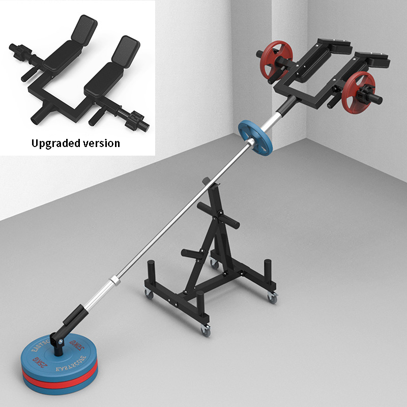 Upgraded Landmine Handle + Shoulder Carry Stand