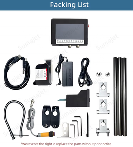 Macchina da stampa per la marcatura della stampante TIJ automatica Online facile operare Multi lingue 600 risoluzione dpi per Flex - Product Image 3
