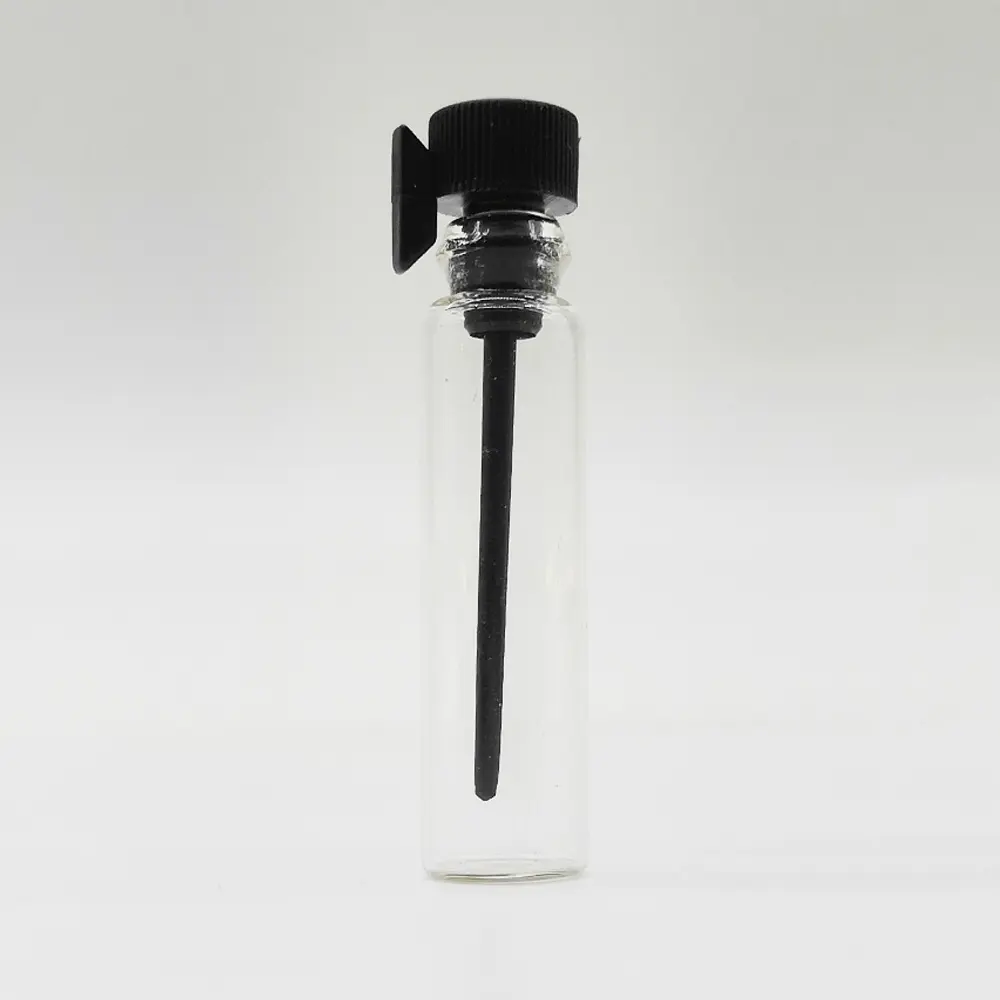 2 ml mini Glass Mẫu lọ nước hoa chai phòng thí nghiệm chất lỏng hương thơm Ống nghiệm