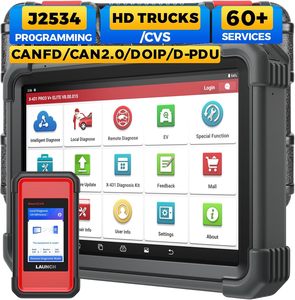 2025 2 anni 60 + Reset J2534 strumento di scansione di programmazione Smartlink VCI CANFD/DoIP Topology Map lancio di codifica Online X431 PRO3 V Elite - Product Image 2
