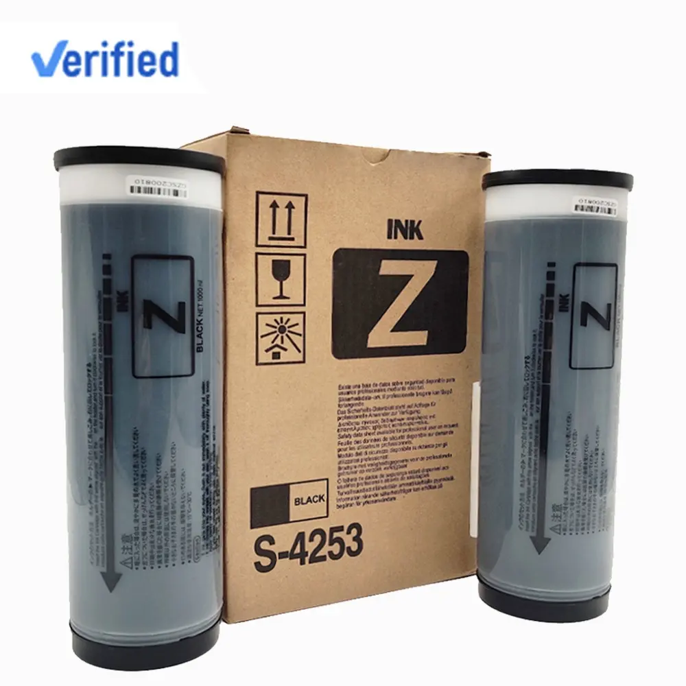 Comstar Ink Factory Compatible Risos RZ EZ MZ 200 220 370 670 Z Type Ink Digital Printing s 4253 For Risograph Ink