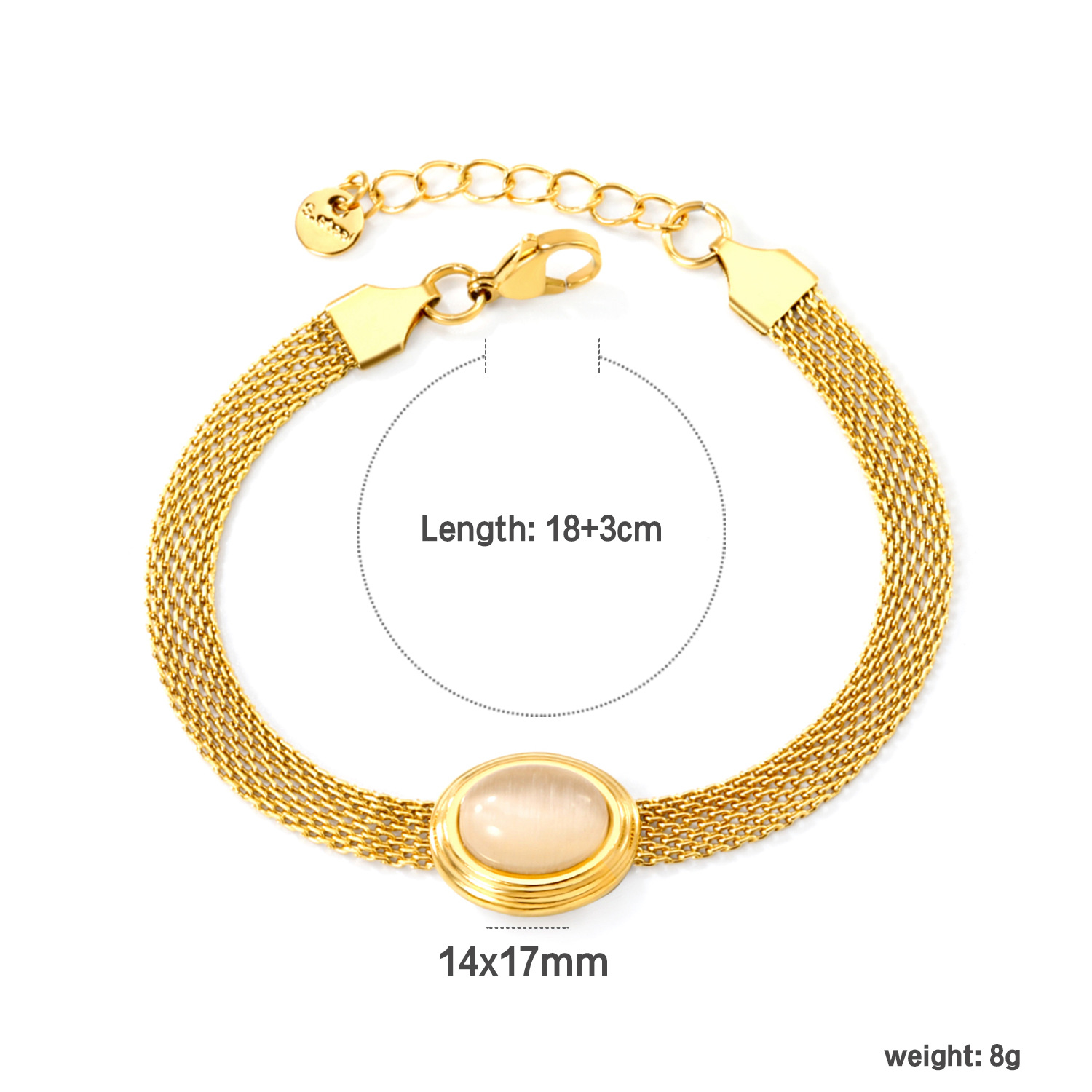 BR27390AG Bracelet