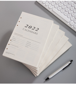 Agenda Custom Print <strong>Catalog</strong> Planner Organizer A3 A4 <strong>A5</strong> A6 Journals Notepad Loose Leaf Binder Notebook <strong>A5</strong> Refill Paper - Product Image 3