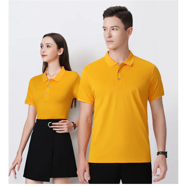 Herren Plain Custom Logo Kurzarm Tops Golf T-Shirt Plus Size Herren Polo Shirts