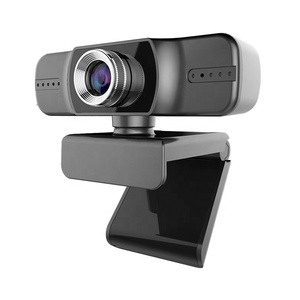 מצלמת אינטרנט זורמת עם אור טבעת 1080P מלא HD מצלמת אינטרנט תואמת מחשב מסתובב מצלמת אינטרנט Usb למחשב T1 2 מגה CMOS