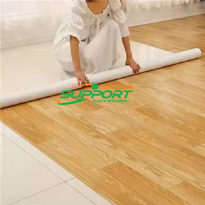 Tốt proformance PVC Sàn Vinyl Máy làm không thấm nước chống trượt Sàn Vinyl Mat máy móc - Product Image 6