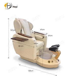 كرسي سبا فاخر بدون سباكة للعناية بالأقدام ، يعمل باللمس البشري الكهربائي الحديث للبيع - Product Image 6