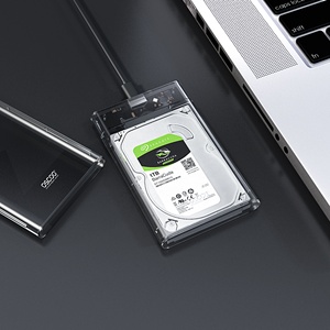 OSCOO External HDD <strong>Enclosure</strong> up to 5Gbps Micro USB3.0 SSD Hard Drives <strong>Enclosure</strong> Computer Parts - Product Image 5