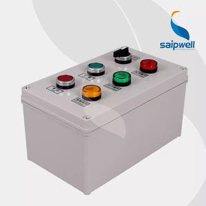 SAIPWELL Box a pulsante in plastica per stazione di controllo elettrica custodia impermeabile IP66 - Product Image 3