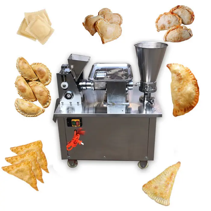 4500 pcs/h Machine automatique de fabrication d'empanada/boulette grande tarte Samosa faisant le prix de la machine de fabrication de samosa