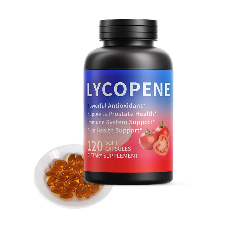 OEM Health Supplement Beauty Product Lycopene Softgel Capsules 500mg Antioxidant Lycopene Softgel